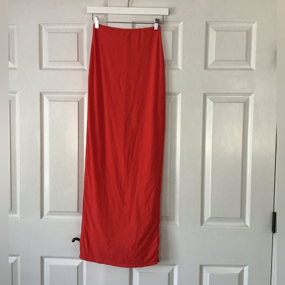SKIMS Fits Everybody Long Skirt | Poppy | Size S - Picture 4 of 11